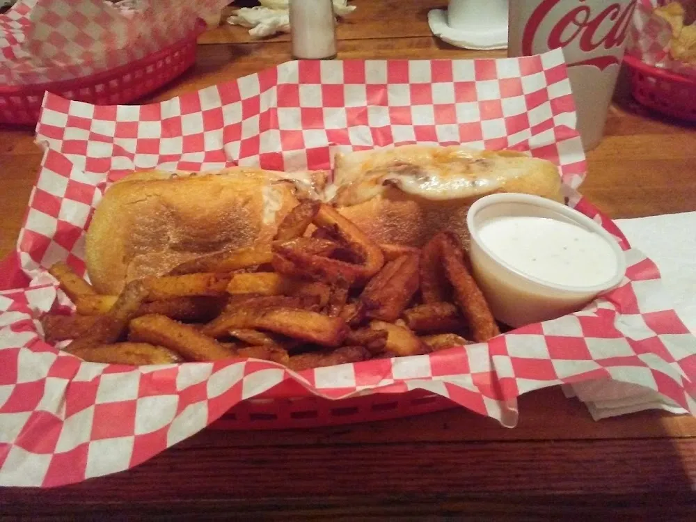 Palmetto Cheese Steak with Homefries